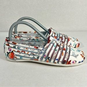 Bobs by Sketchers Daisy Darling Memory Foam Slip On Flats Shoes; Women’s Size 7